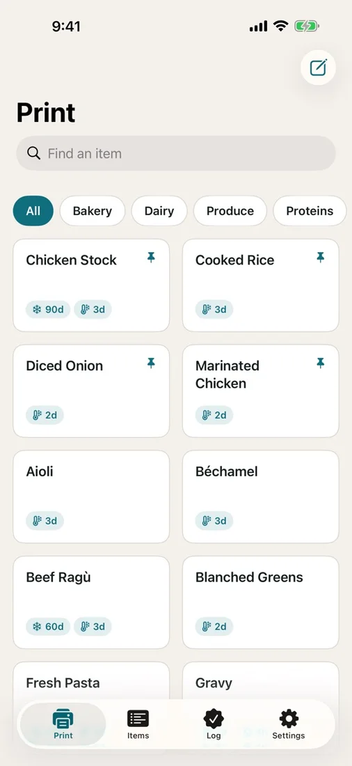Prepmark on iOS, screenshot 1