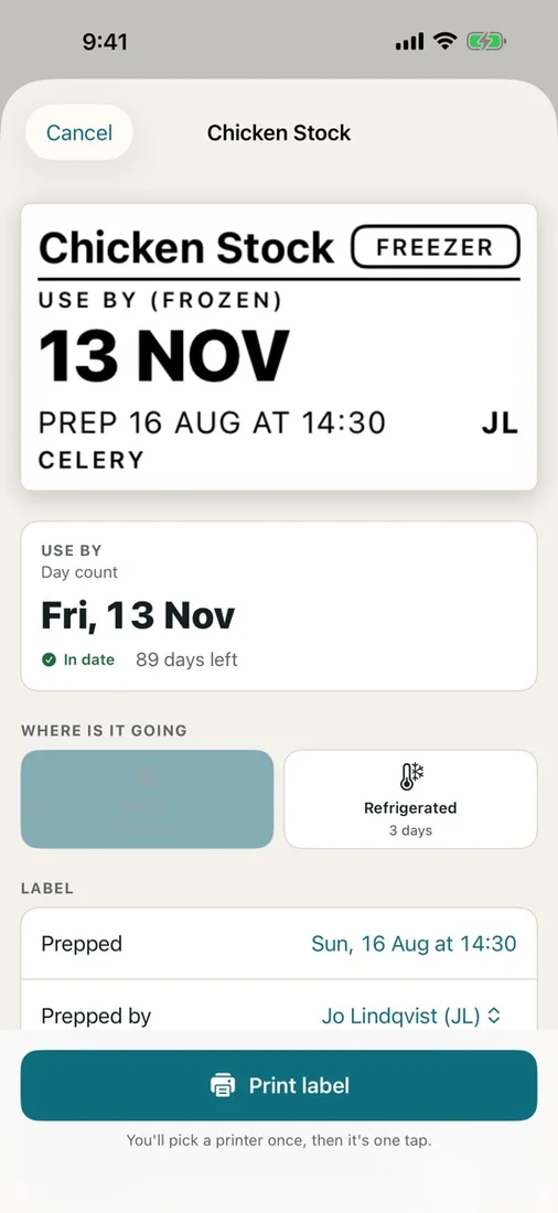 Prepmark on iOS, screenshot 3